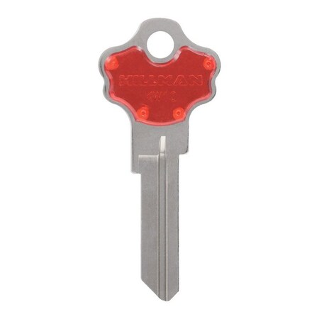 ColorPlus Traditional Key House/Office Key Blank Single, 5PK